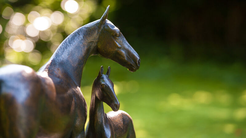 Dieta | Pferdestatuette | Hannoveraner Verband | Foto: Fellner